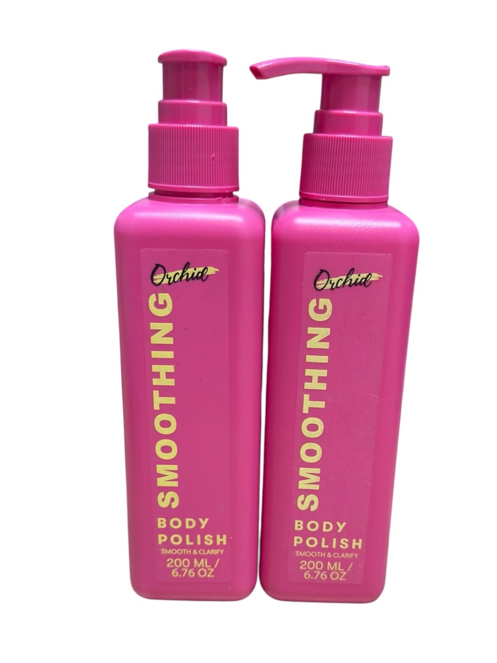 Orchid Smooth & Clarify Smoothing Body Polish, 2 Bottles NWT
